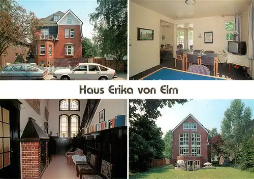 AK / Ansichtskarte Hamburg Haus Erika von Elm Alten  u. Pflegeheim Hamburg
