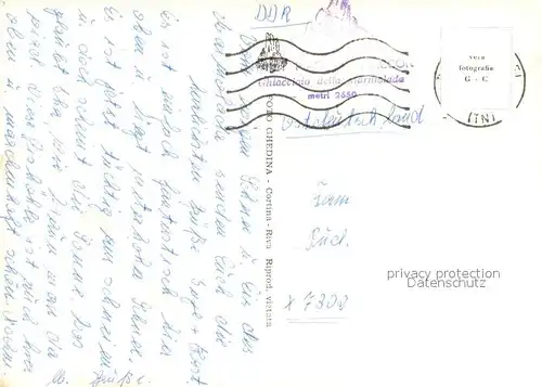 AK / Ansichtskarte Marmolada_3340m_Trentino Gletscher 