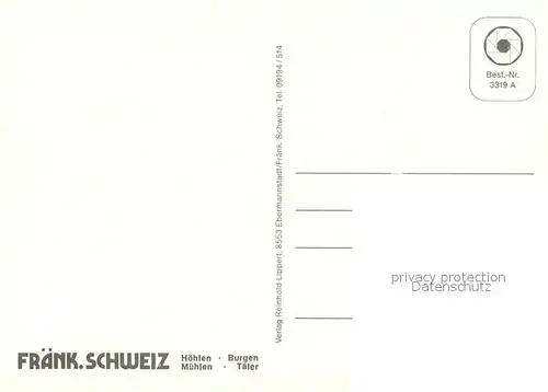 AK / Ansichtskarte Heiligenstadt_Oberfranken Motiv mit Kirche Fachwerkhaus Panorama Schloss Heiligenstadt_Oberfranken