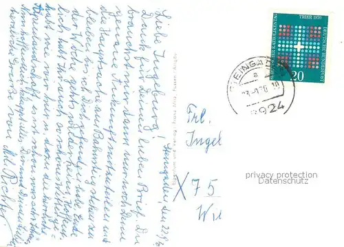 AK / Ansichtskarte Steingaden_Oberbayern Forggensee Alpen Marktplatz Kirche Schloss Neuschwanstein Kreuzgang Bruecke Steingaden Oberbayern