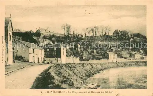AK / Ansichtskarte Charleville_08 Mezieres Le Coq chantant et Hauteur de Bel Air 
