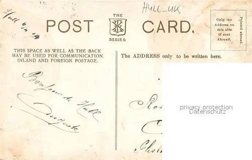 AK / Ansichtskarte Hull__UK Victoria Square 