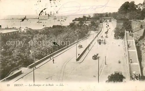 AK / Ansichtskarte Brest_29 Les Rampes et la Rade 