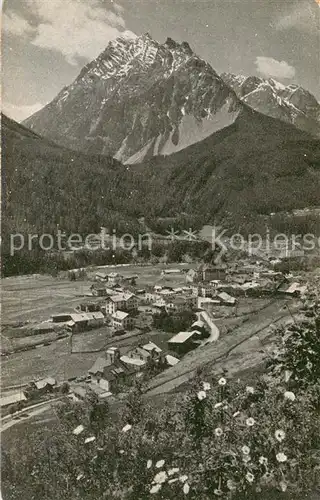 AK / Ansichtskarte Scuol_GR Panorama Scuol_GR