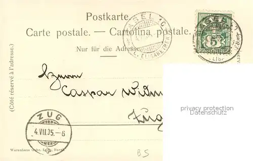 AK / Ansichtskarte Basel_BS Mathaeuskirche Basel_BS