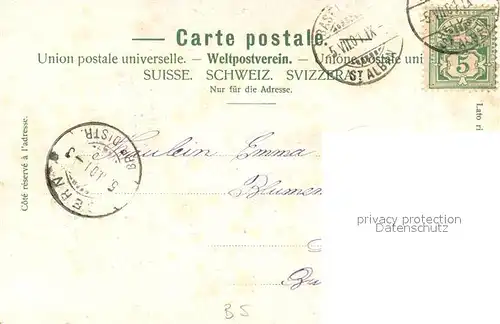 AK / Ansichtskarte Basel_BS Das Spalenthor Basel_BS