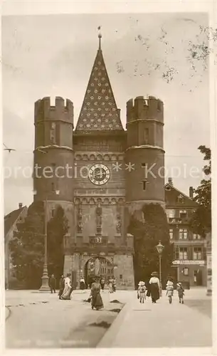 AK / Ansichtskarte Basel_BS Das Spalentor Basel_BS