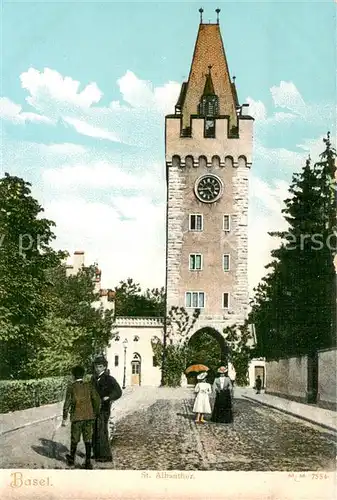 AK / Ansichtskarte Basel_BS St Albanthor Basel_BS