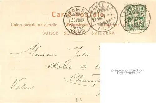 AK / Ansichtskarte Basel_BS St Johannthor Basel_BS