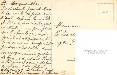 AK / Ansichtskarte Basel_BS St Magarethen Basel_BS