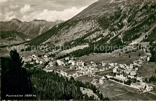 AK / Ansichtskarte Pontresina Panorama Pontresina