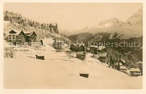 AK / Ansichtskarte Arosa_GR Panorama Arosa_GR