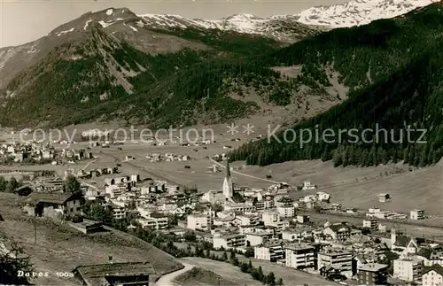AK / Ansichtskarte Davos_GR Panorama Davos_GR