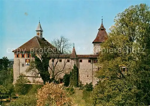 AK / Ansichtskarte Kyburg_ZH Schloss Kyburg Ritterhaus Kyburg_ZH