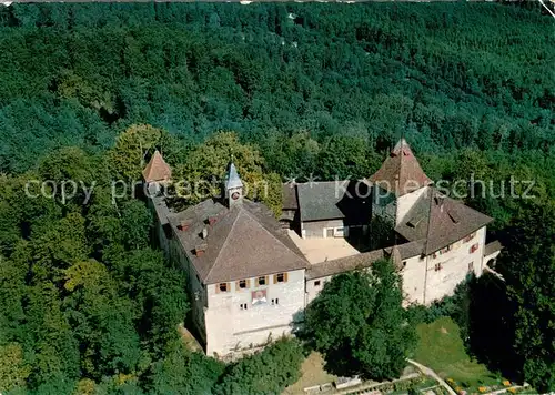 AK / Ansichtskarte Kyburg_ZH Die Kyburg Fliegeraufnahme Kyburg_ZH