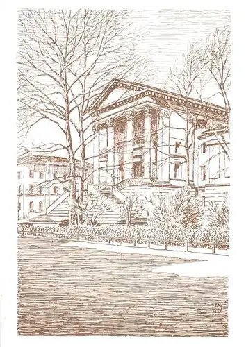 AK / Ansichtskarte Winterthur__ZH Stadthaus Zeichnung 