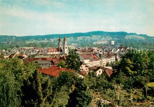 AK / Ansichtskarte Winterthur__ZH Panorama mit Kirche 