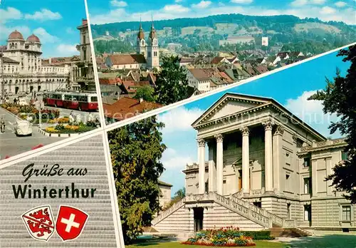 AK / Ansichtskarte Winterthur__ZH Stadtansichten Stadthaus 