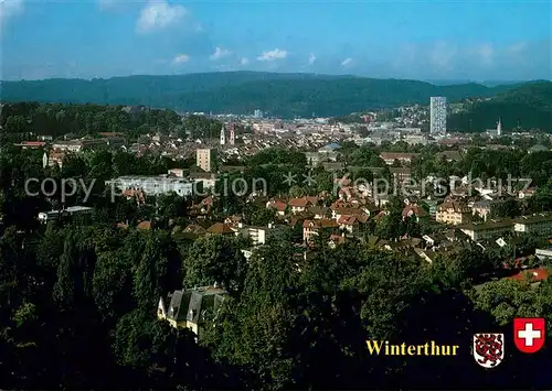 AK / Ansichtskarte Winterthur__ZH Panorama 
