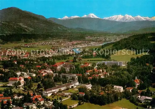 AK / Ansichtskarte Bad_Toelz Fliegeraufnahme mit Blick ins Isartal und Tiroler Alpen Bad_Toelz