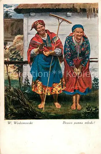 AK / Ansichtskarte Polen_Poland W.Wodzinowski  