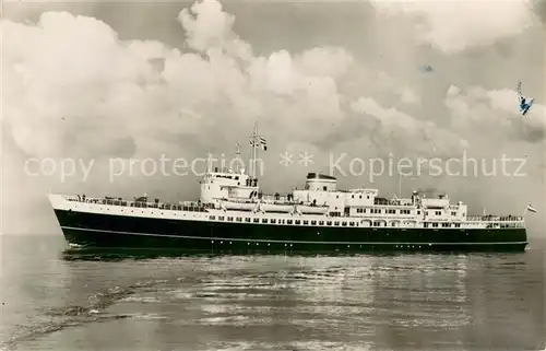 AK / Ansichtskarte Dampfer_Oceanliner NL Shiff 1953 