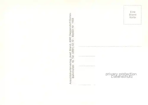 AK / Ansichtskarte Deggendorf_Donau Grabkirche Pfarrkirche Maria Himmelfahrt Luitpoldplatz Rathaus Bruecke Deggendorf Donau