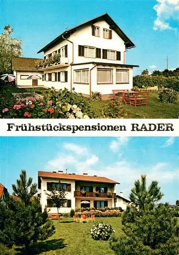 AK / Ansichtskarte Unterburg_Klopeinersee Fruehstueckspensionen Rader Unterburg Klopeinersee