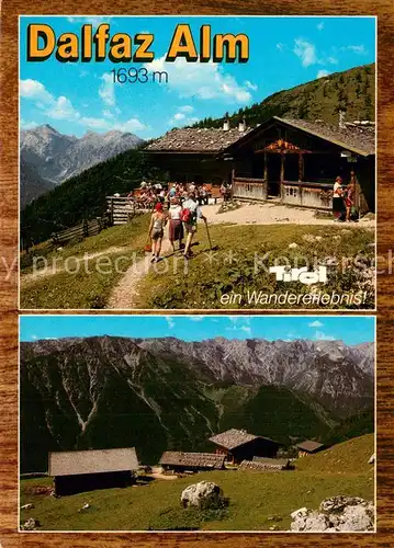 AK / Ansichtskarte Maurach_Achensee Dalfaz Alm Panorama Maurach Achensee