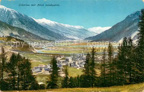 AK / Ansichtskarte Celerina_GR Panorama Celerina_GR