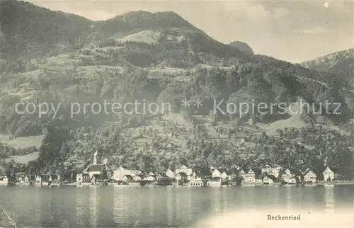 AK / Ansichtskarte Beckenried_Vierwaldstaettersee Seeblick 