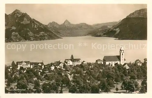 AK / Ansichtskarte Beckenried_Vierwaldstaettersee Panorama 