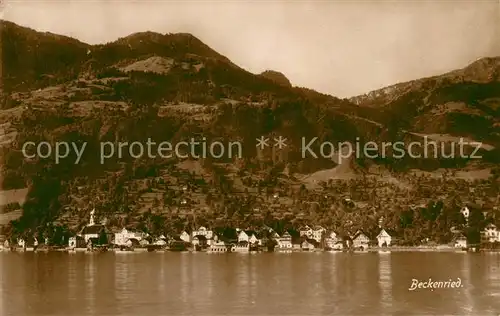 AK / Ansichtskarte Beckenried_Vierwaldstaettersee Seeblick 