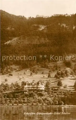 AK / Ansichtskarte Kehrsiten_Vierwaldstaettersee Buergenstock Hotel Schiller 