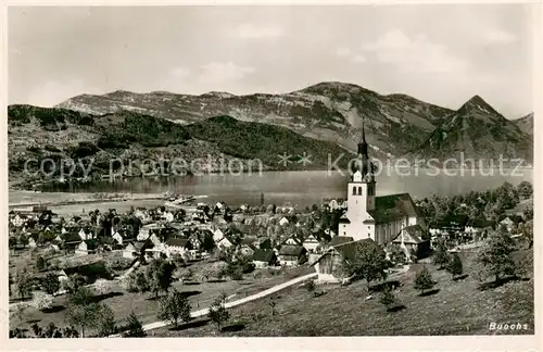 AK / Ansichtskarte Buochs_Vierwaldstaettersee Panorama Buochs_Vierwaldstaettersee