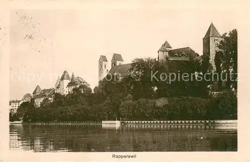 AK / Ansichtskarte Rapperswil_BE Schloss Rapperswil BE