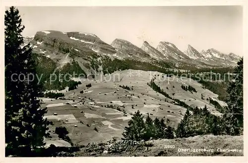 AK / Ansichtskarte Obertoggenburg Churfirsten Obertoggenburg
