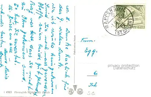 AK / Ansichtskarte Rapperswil_BE Panorama Rapperswil BE