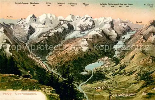 AK / Ansichtskarte Oberengadin_GR  Oberengadin GR