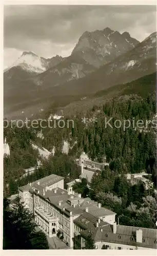 AK / Ansichtskarte Bad_Tarasp_Vulpera Grand Kurhaus Tarasp und Piz Lischanna Bad_Tarasp_Vulpera
