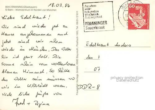 AK / Ansichtskarte Ismaning Kirche Eisweiher Buergerhaus Schloss Gemeindeverwaltung Buergerstift Idylle am Muehlbach Ismaning