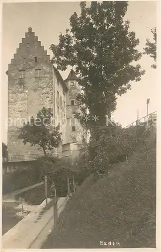 AK / Ansichtskarte Baden__AG Schloss 