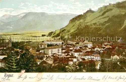 AK / Ansichtskarte Ragaz_Bad_SG Panorama 