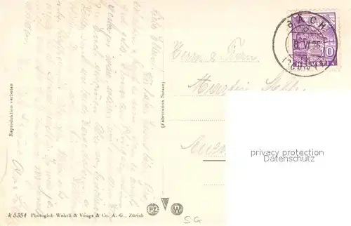 AK / Ansichtskarte Rapperswil_Zuerichsee_BE Panorama 