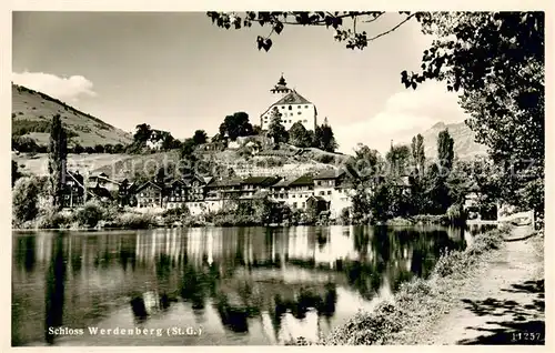 AK / Ansichtskarte Werdenberg_SG Schloss Werdenberg 