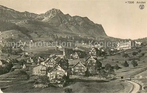 AK / Ansichtskarte Amden_SG Panorama Gasthaus zum Sternen Amden_SG