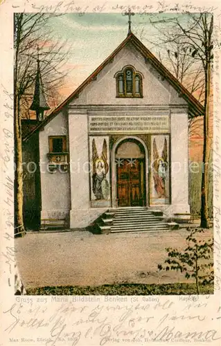 AK / Ansichtskarte Benken_SG Kapelle Maria Bildstein Benken_SG