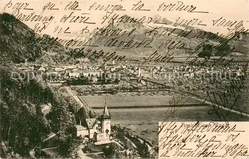 AK / Ansichtskarte Ragaz_Bad_SG Panorama 