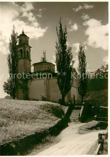 AK / Ansichtskarte Poschiavo_GR Kirche 
