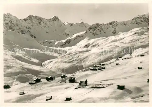 AK / Ansichtskarte Arosa_GR Innerstes Schanfigg Arosa_GR